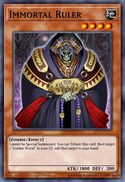 Immortal Ruler, Raging Battle RGBT-EN082