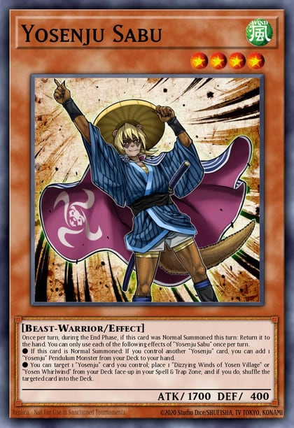 Yosenju Sabu, Rising Rampage RIRA-EN009