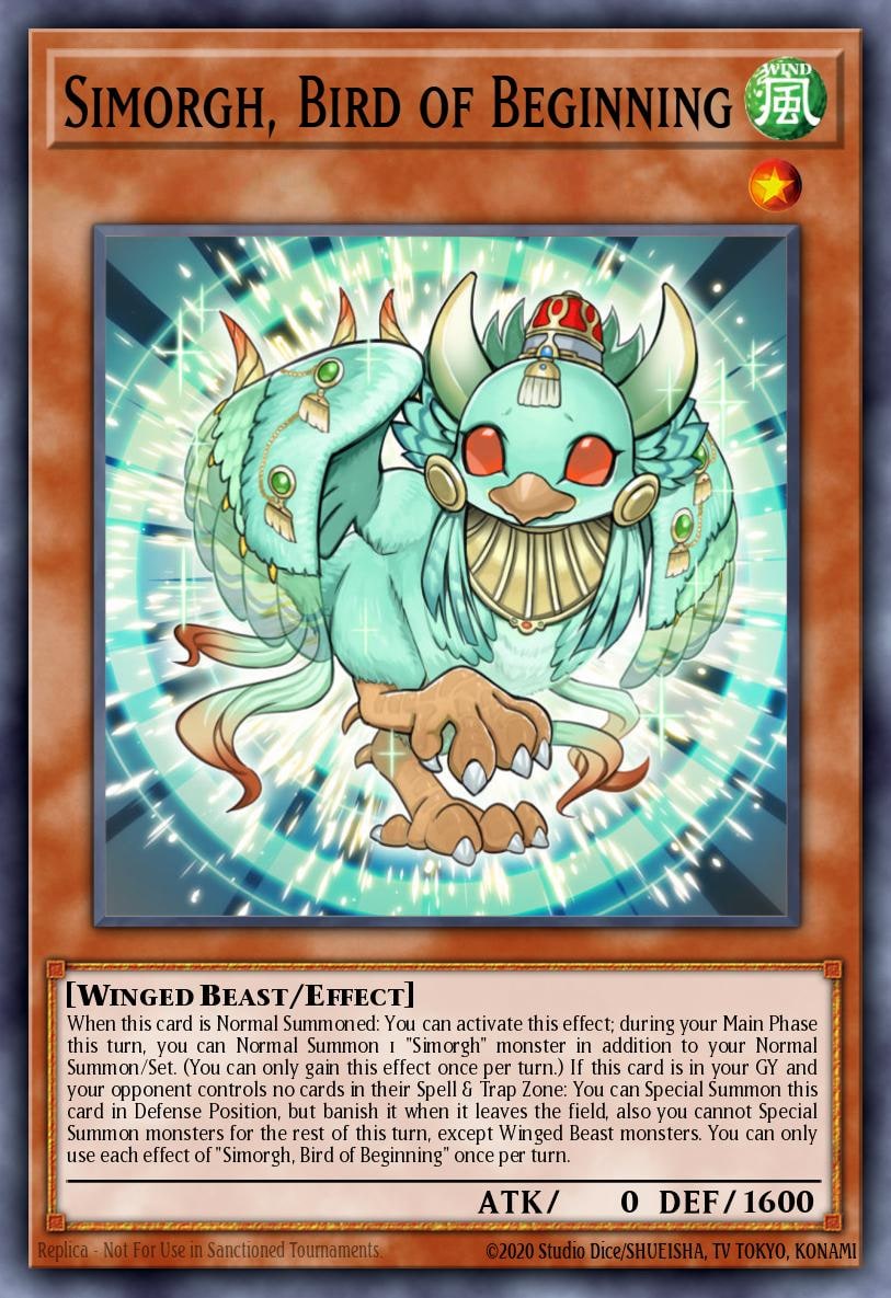 Simorgh, Bird of Beginning, Rising Rampage RIRA-EN017