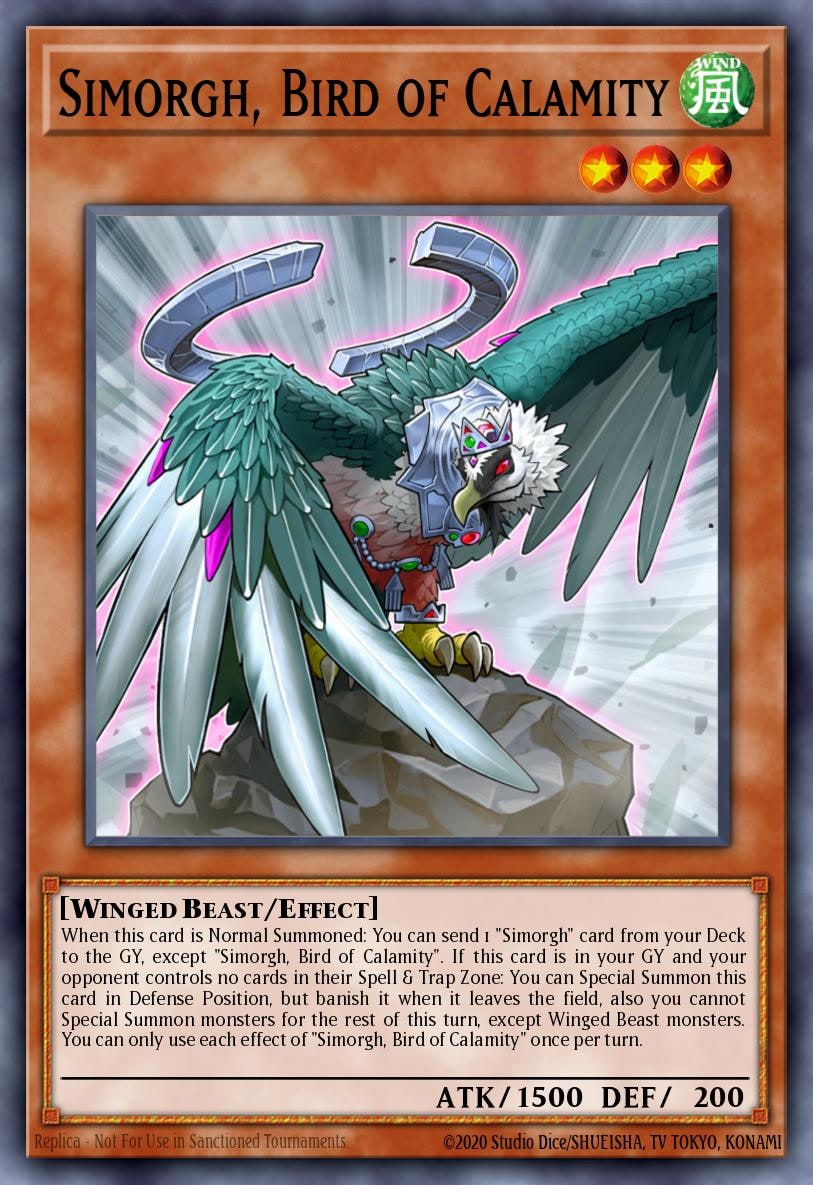 Simorgh, Bird of Calamity, Rising Rampage RIRA-EN019