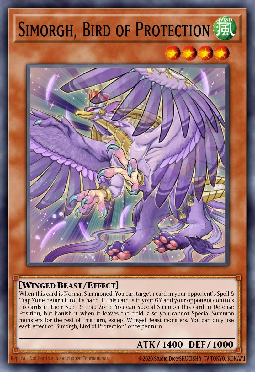 Simorgh, Bird of Protection, Rising Rampage RIRA-EN020