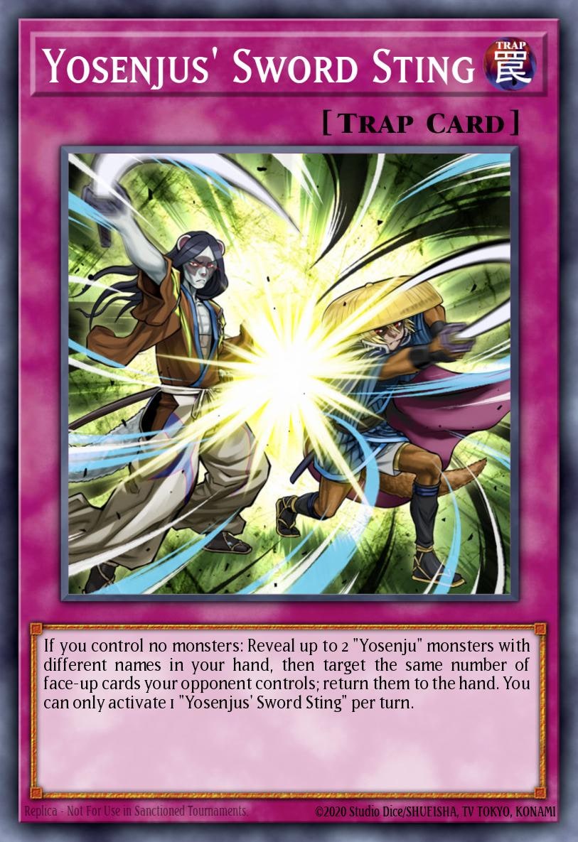 Yosenjus' Sword Sting, Rising Rampage RIRA-EN071