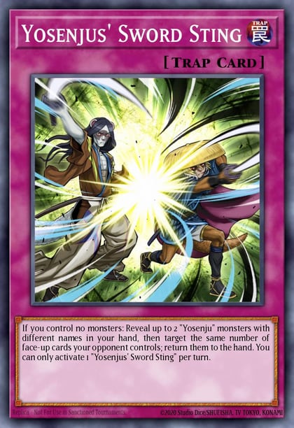 Yosenjus' Sword Sting, Rising Rampage RIRA-EN071