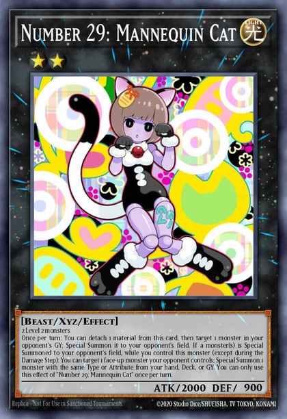 Number 29: Mannequin Cat, Rising Rampage RIRA-EN093