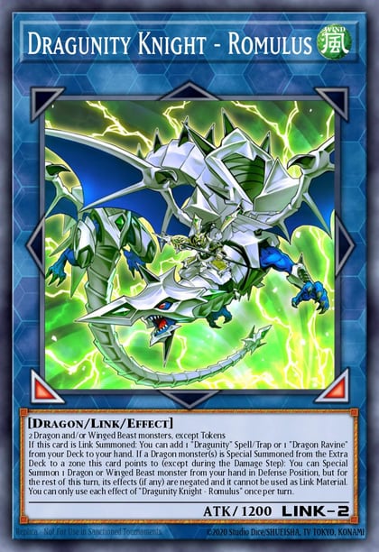 Dragunity Knight - Romulus, Rising Rampage RIRA-EN098
