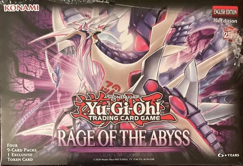 Rage of the Abyss Booster Box [1st Edition] Mini Box (Retail Exclusive), Rage of the Abyss P601490
