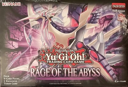Rage of the Abyss Booster Box [1st Edition] Mini Box (Retail Exclusive), Rage of the Abyss P601490