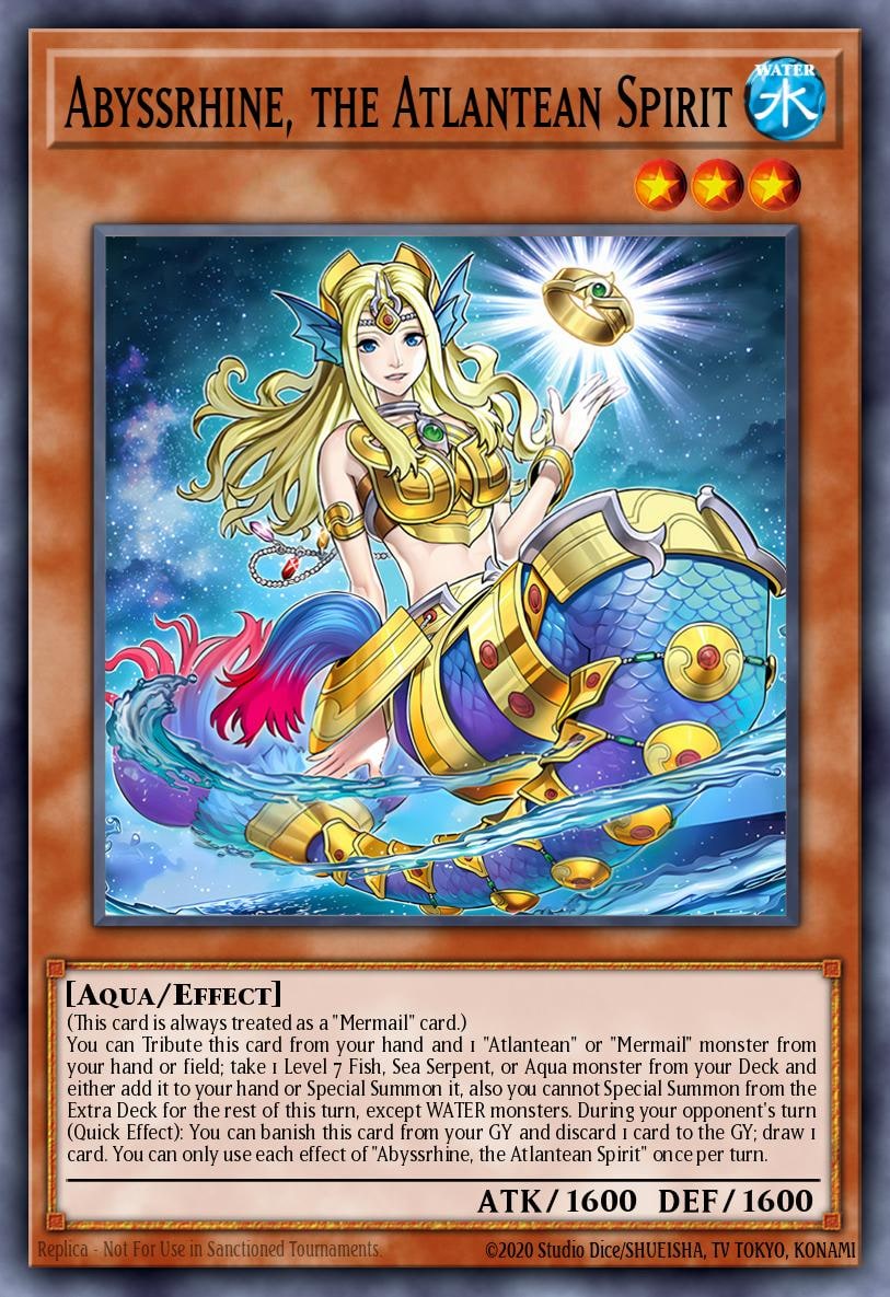 Abyssrhine, the Atlantean Spirit, Rage of the Abyss ROTA-EN017