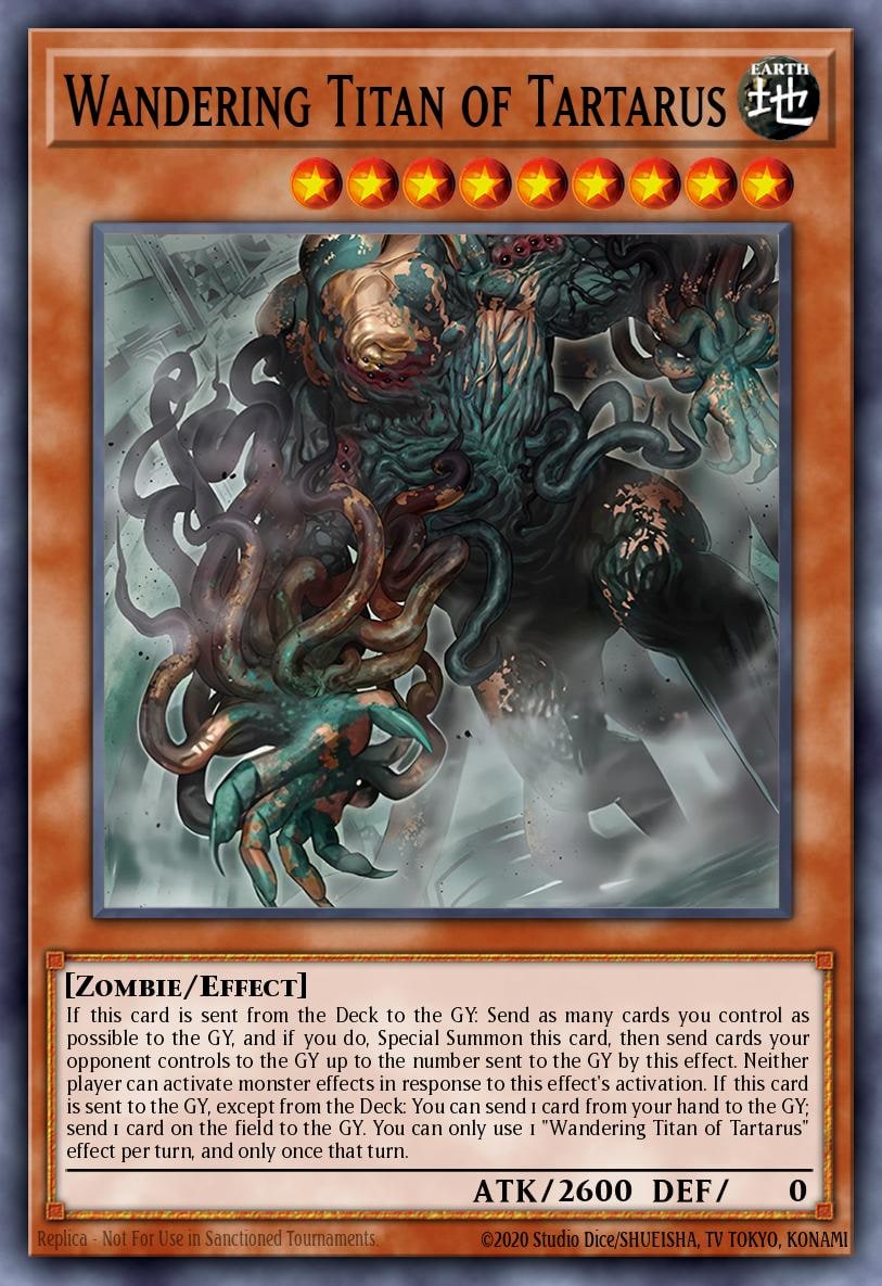 Wandering Titan of Tartarus, Rage of the Abyss ROTA-EN021