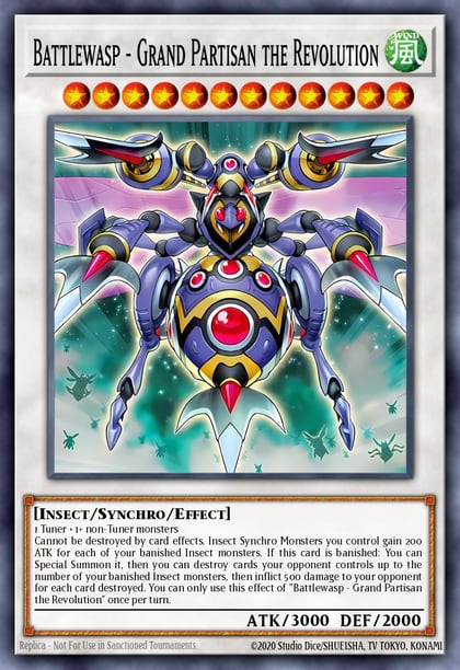 Battlewasp - Grand Partisan the Revolution, Rage of the Abyss ROTA-EN036