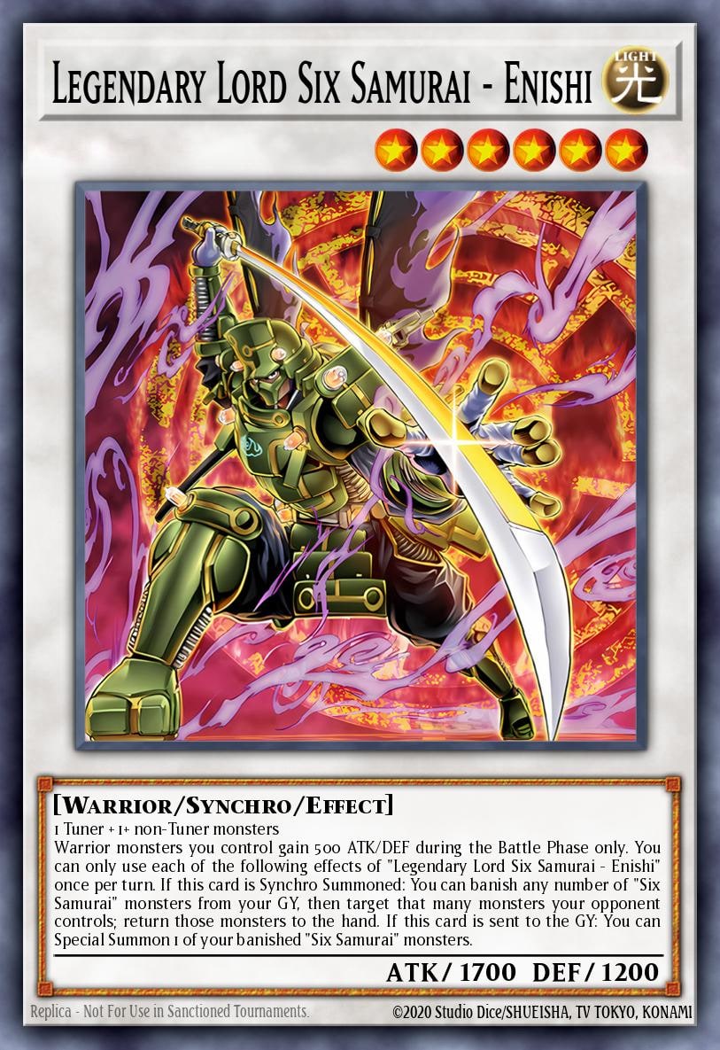 Legendary Lord Six Samurai - Enishi, Rage of the Abyss ROTA-EN040
