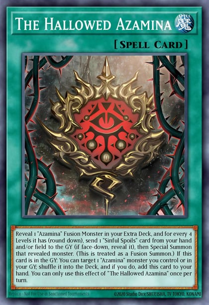 The Hallowed Azamina, Rage of the Abyss ROTA-EN053