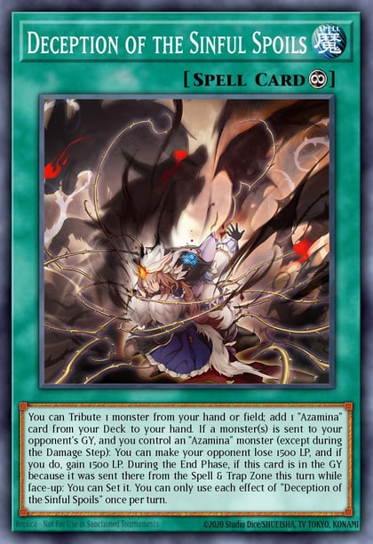 Deception of the Sinful Spoils, Rage of the Abyss ROTA-EN055