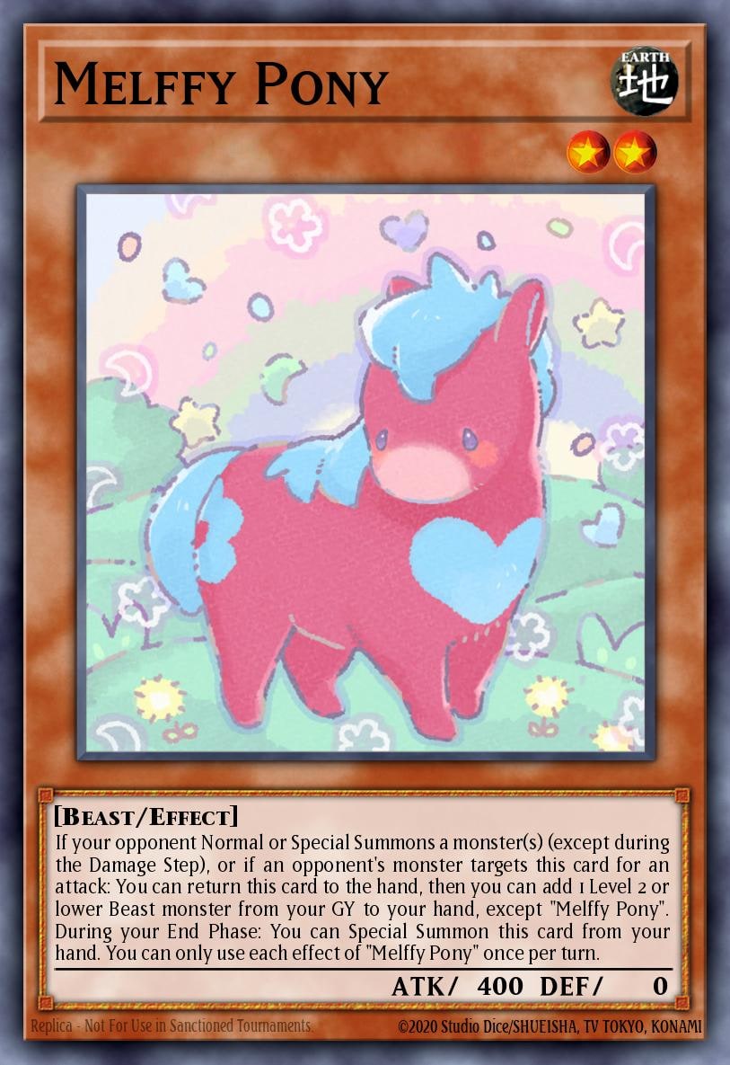 Melffy Pony, Rise of the Duelist ROTD-EN020
