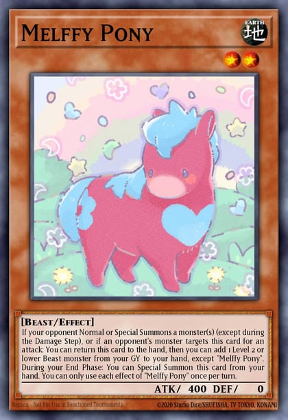 Melffy Pony, Rise of the Duelist ROTD-EN020