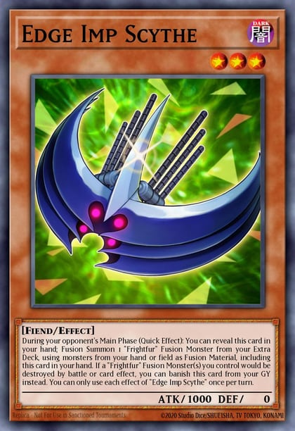 Edge Imp Scythe, Rise of the Duelist ROTD-EN022