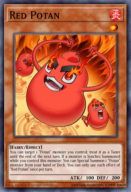 Red Potan, Rise of the Duelist ROTD-EN034
