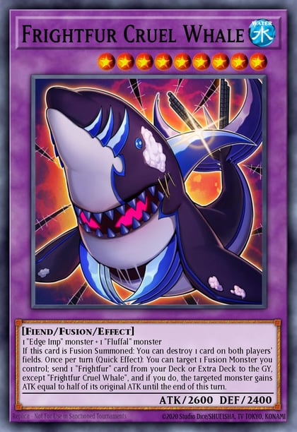 Frightfur Cruel Whale, Rise of the Duelist ROTD-EN039