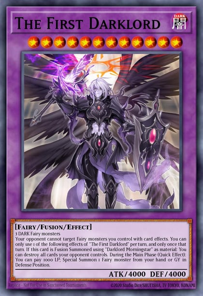The First Darklord, Rise of the Duelist ROTD-EN040