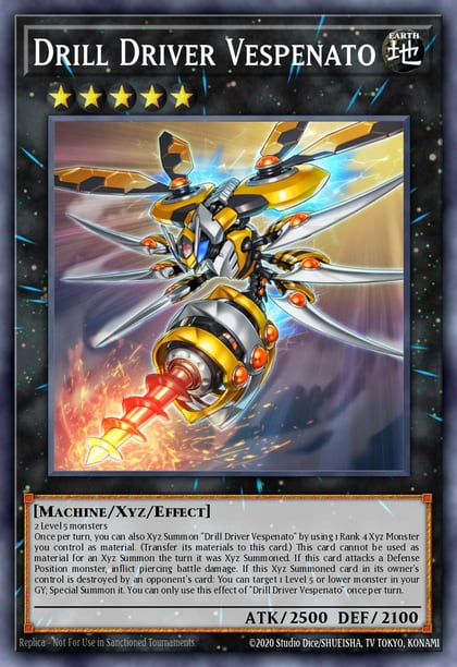 Drill Driver Vespenato, Rise of the Duelist ROTD-EN047