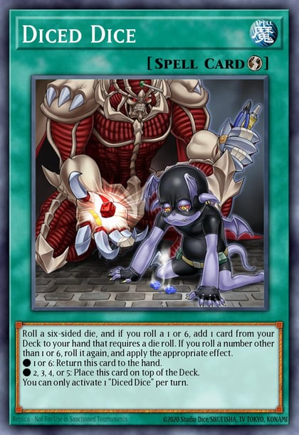 Diced Dice, Rise of the Duelist ROTD-EN067
