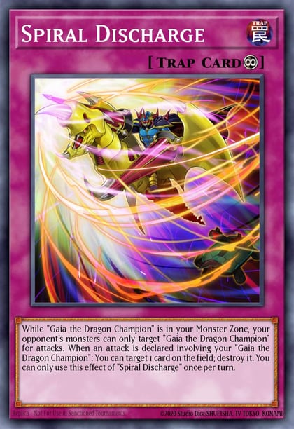 Spiral Discharge, Rise of the Duelist ROTD-EN068