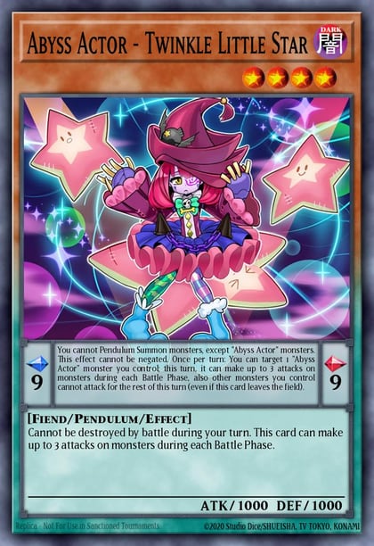 Abyss Actor - Twinkle Little Star, Rise of the Duelist ROTD-EN081