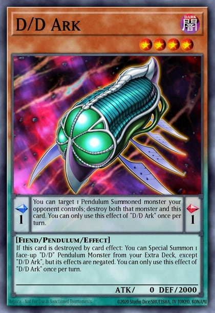 D/D Ark, Rise of the Duelist ROTD-EN084