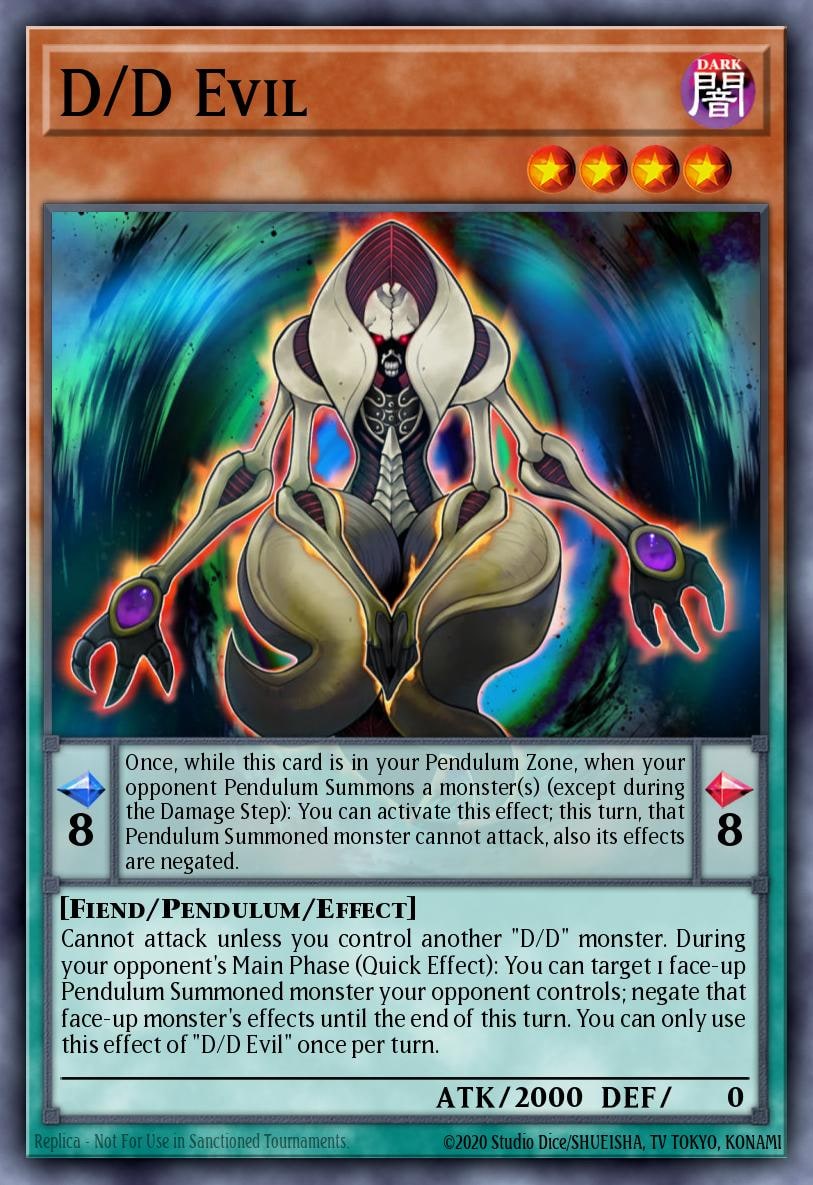 D/D Evil, Rise of the Duelist ROTD-EN085
