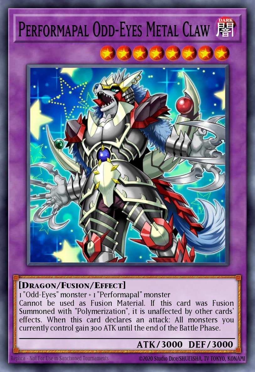 Performapal Odd-Eyes Metal Claw, Rise of the Duelist ROTD-EN092