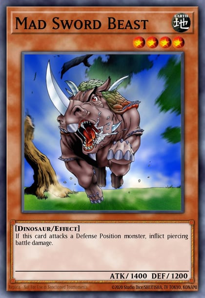 Mad Sword Beast, Retro Pack 2 (2020 Date Reprint) RP02-EN023