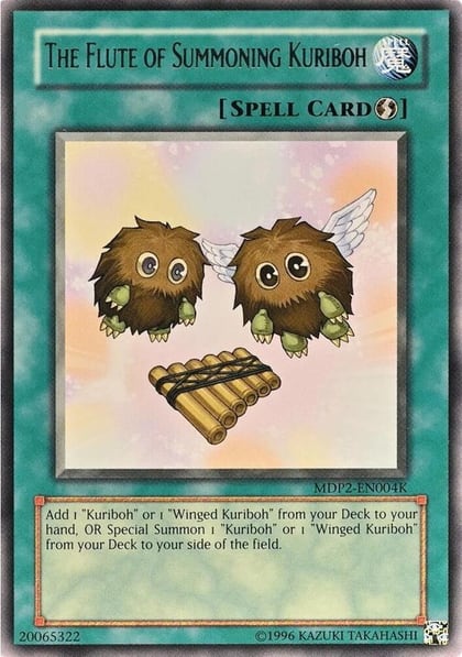 The Flute of Summoning Kuriboh, Redemption Replacement MDP2-EN004K