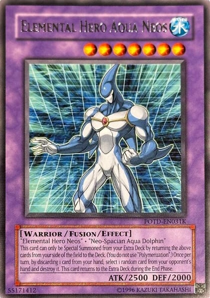 Elemental Hero Aqua Neos (POTD-EN031K), Redemption Replacement POTD-EN031K