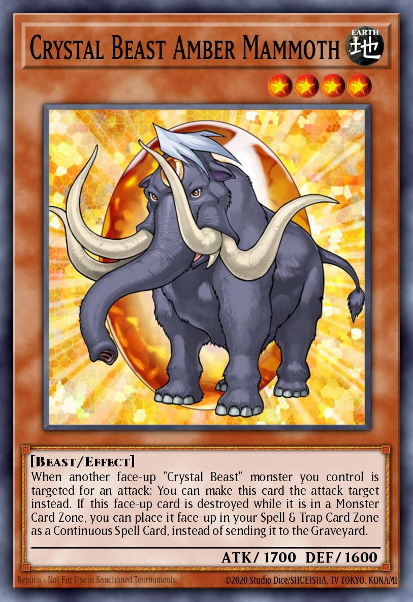 Crystal Beast Amber Mammoth, Ra Yellow Mega Pack RYMP-EN044