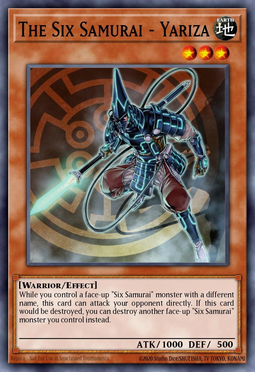 The Six Samurai - Yariza, Ra Yellow Mega Pack RYMP-EN090