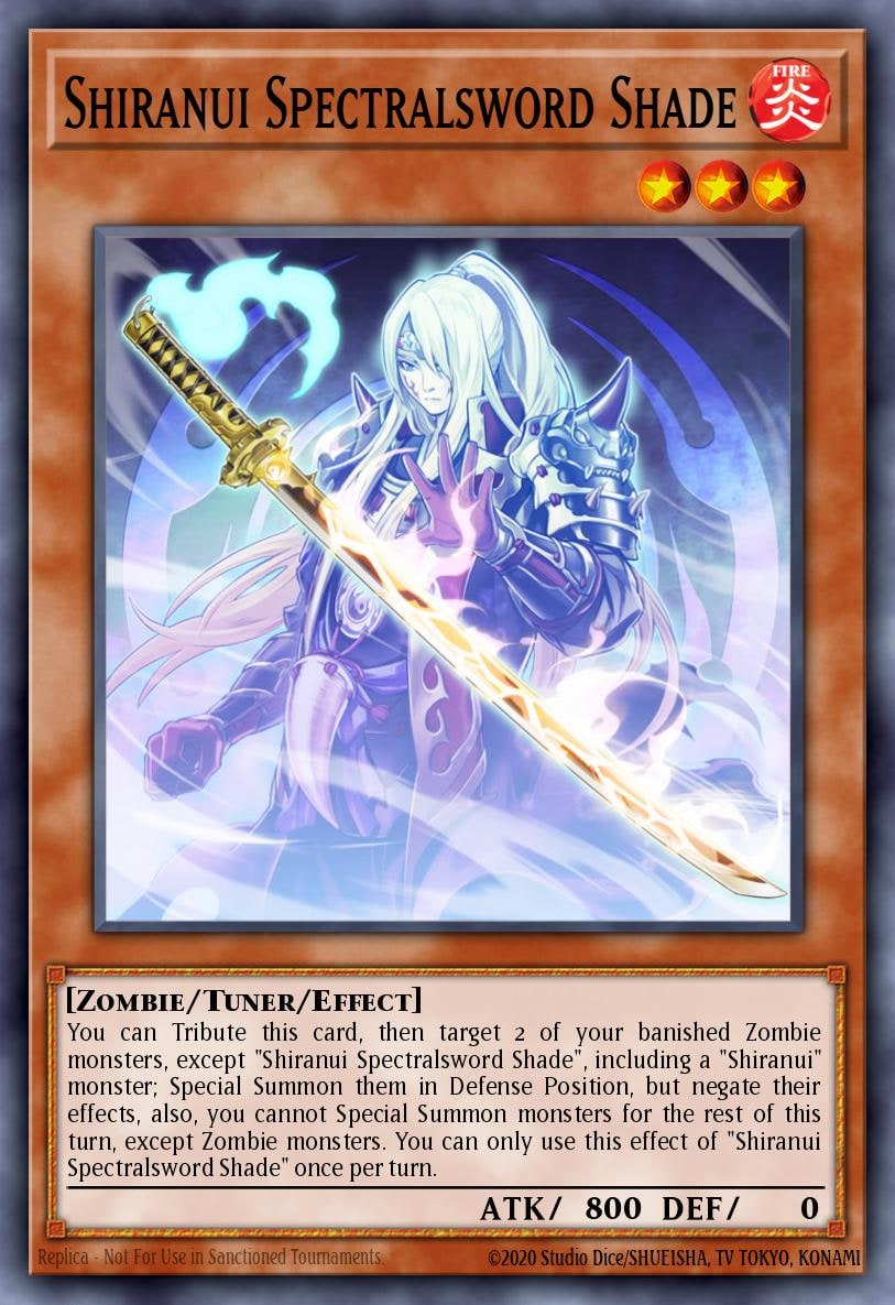 Shiranui Spectralsword Shade, Savage Strike SAST-EN017