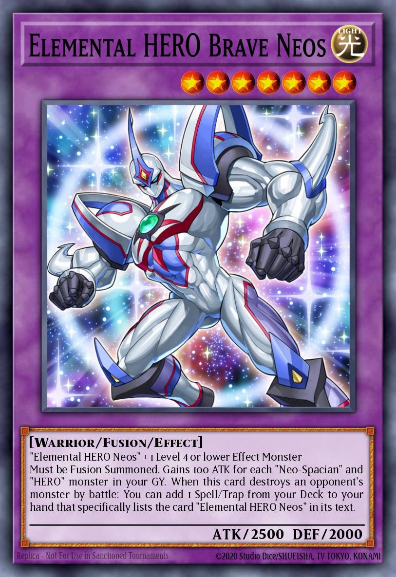Elemental HERO Brave Neos, Savage Strike SAST-EN035