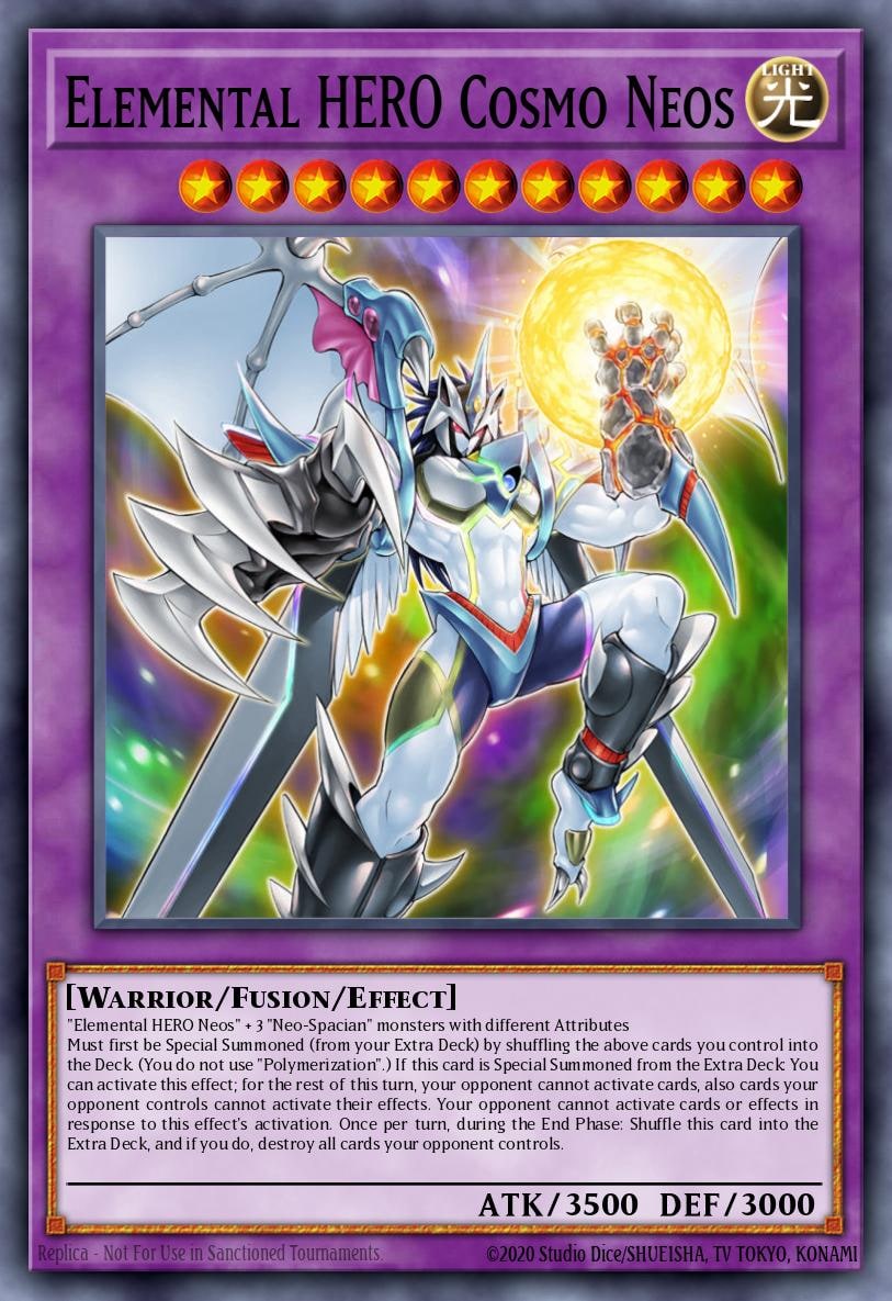 Elemental HERO Cosmo Neos, Savage Strike SAST-EN036