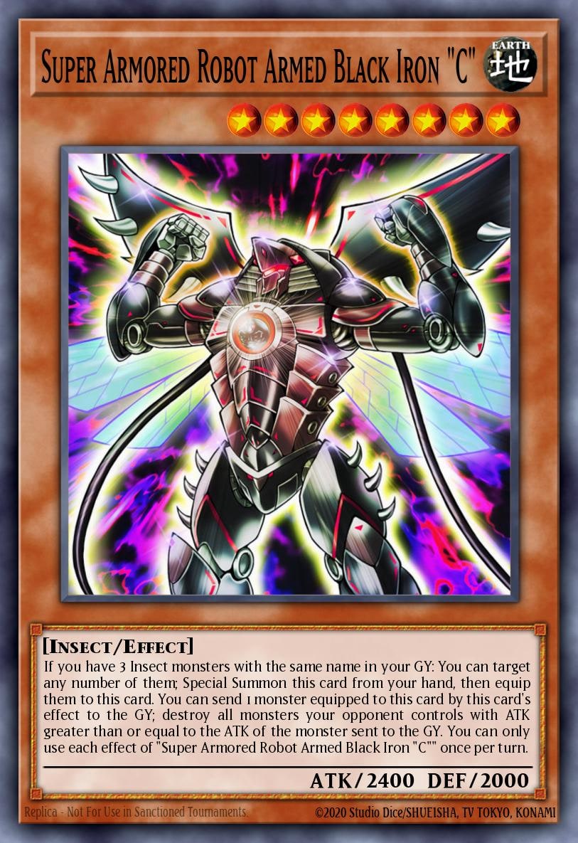 Super Armored Robot Armed Black Iron "C", Savage Strike SAST-EN097