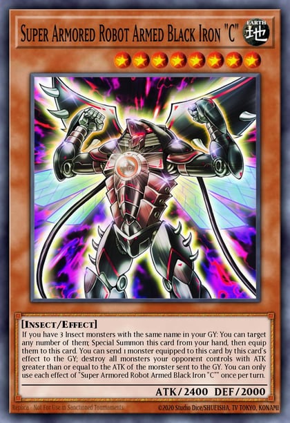 Super Armored Robot Armed Black Iron "C", Savage Strike SAST-EN097