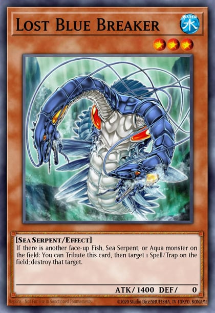 Lost Blue Breaker, Speed Duel: Attack from the Deep SBAD-EN026