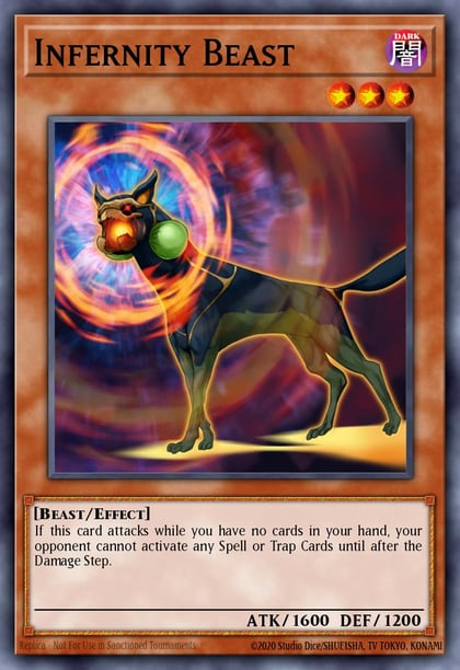 Infernity Beast, Speed Duel: Attack from the Deep SBAD-EN039
