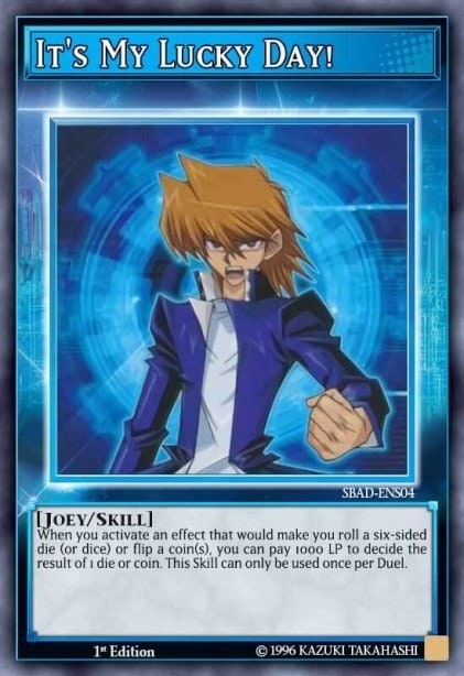 It's My Lucky Day!, Speed Duel: Attack from the Deep SBAD-ENS04