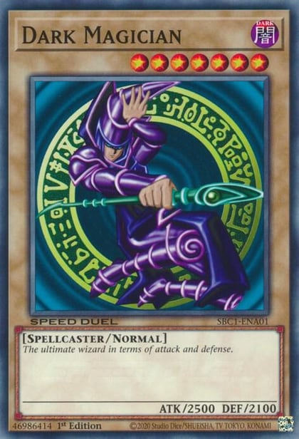 Dark Magician (A), Speed Duel: Streets of Battle City SBC1-ENA01