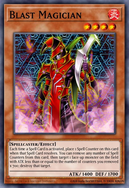 Blast Magician, Speed Duel: Streets of Battle City SBC1-ENA04