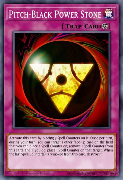 Pitch-Black Power Stone, Speed Duel: Streets of Battle City SBC1-ENA18