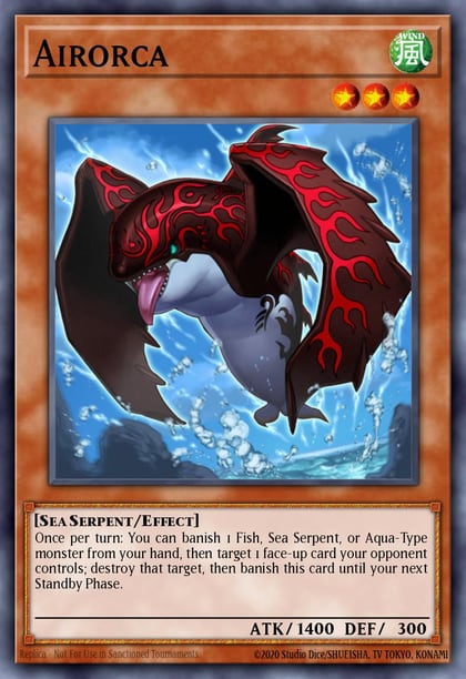 Airorca, Speed Duel: Streets of Battle City SBC1-ENC02