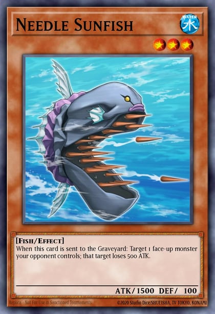 Needle Sunfish, Speed Duel: Streets of Battle City SBC1-ENC04