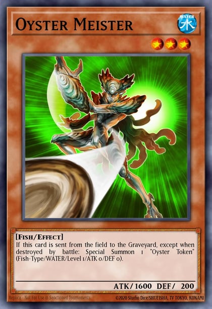 Oyster Meister, Speed Duel: Streets of Battle City SBC1-ENC05