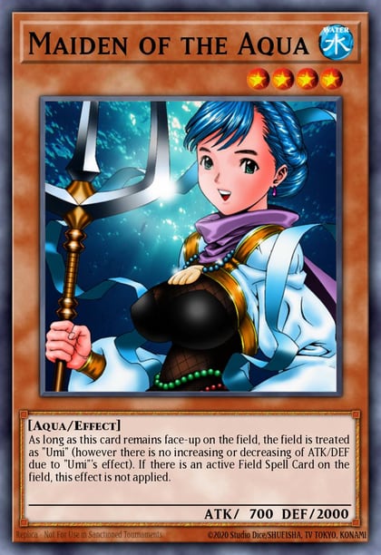 Maiden of the Aqua, Speed Duel: Streets of Battle City SBC1-ENC07